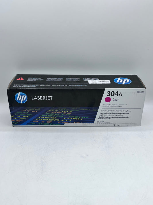 HP 304A (CC533A) Magenta LaserJet Toner Cartridge- Sealed NEW