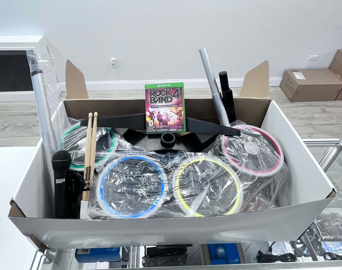 Rock Band 4 Band-In-A-Box Bundle for Xbox One Multi-Colored