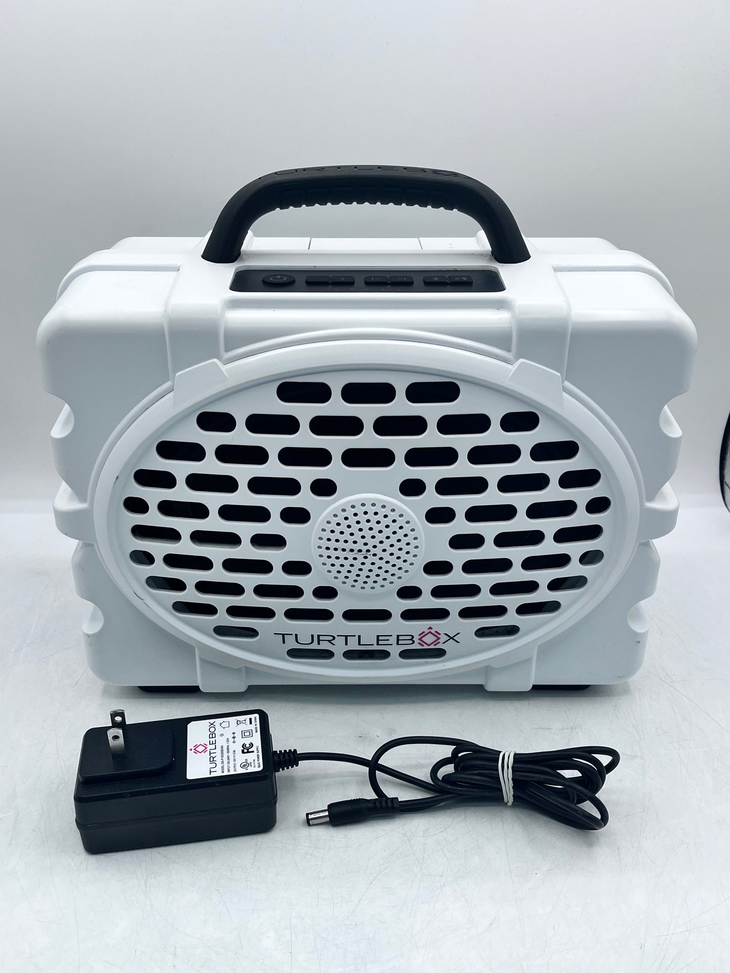 Turtle Box Gen 2 Portable Bluetooth Speaker - White