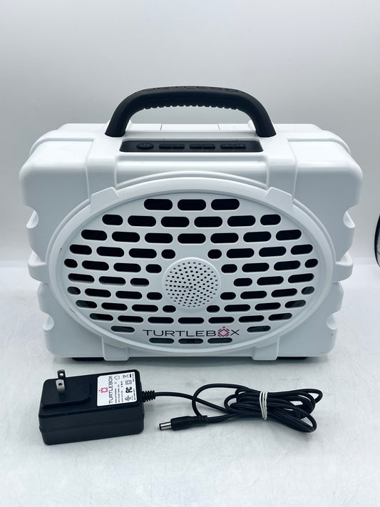 Turtle Box Gen 2 Portable Bluetooth Speaker - White