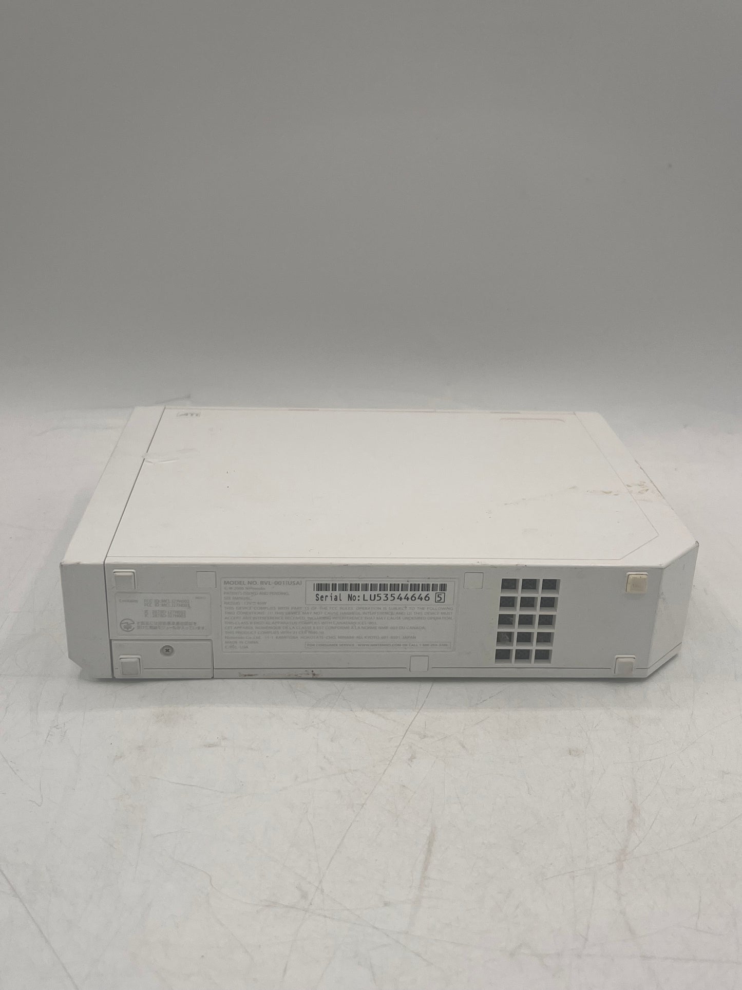 Nintendo Wii (RVL-001) 2006 Video Game System White - 1 Controllers Tested