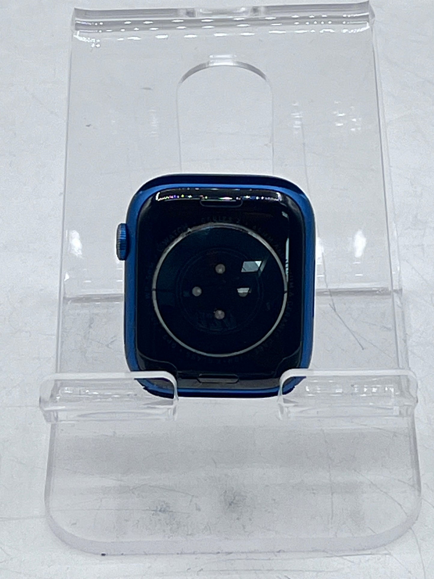 Unlocked Apple Watch Series 7 45mm Blue Aluminum A2477 MKJA3LL/A