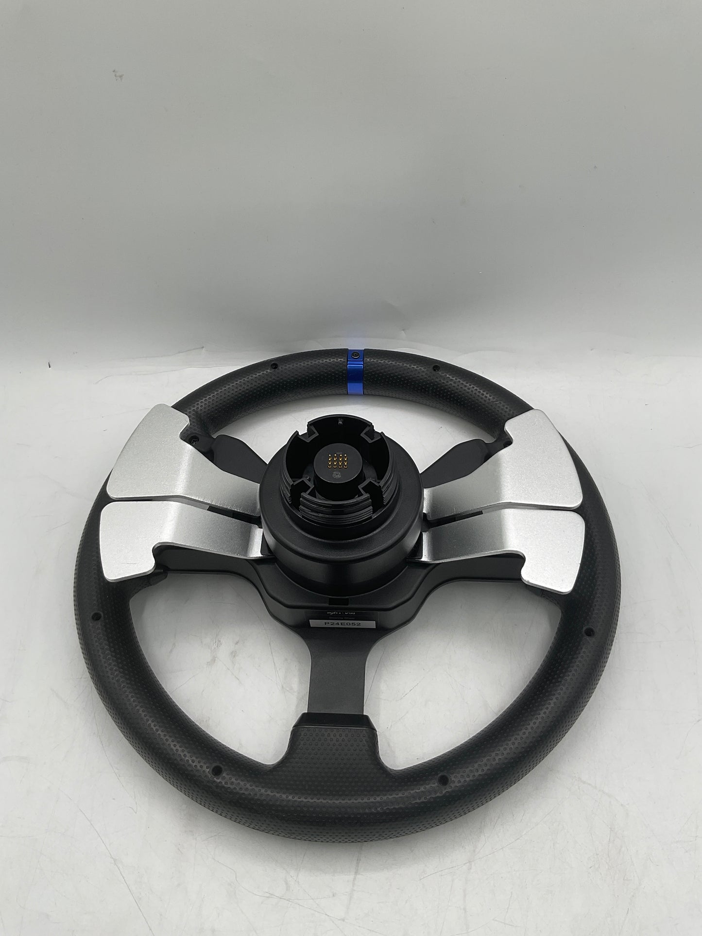 V99 Force Feedback Steering Wheel Bundle with 3 Pedals & Shifter, Black
