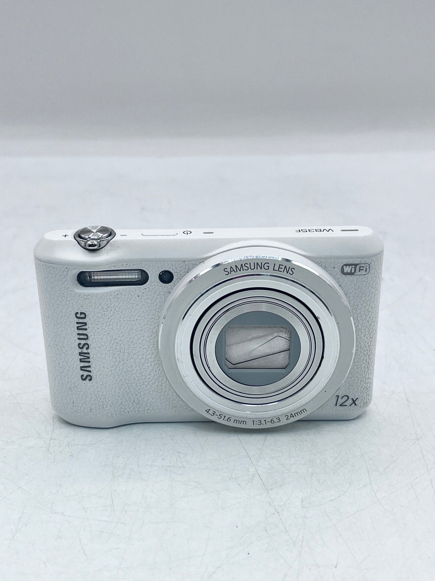Samsung WB Series WB35F 16.2MP Digital Camera - White