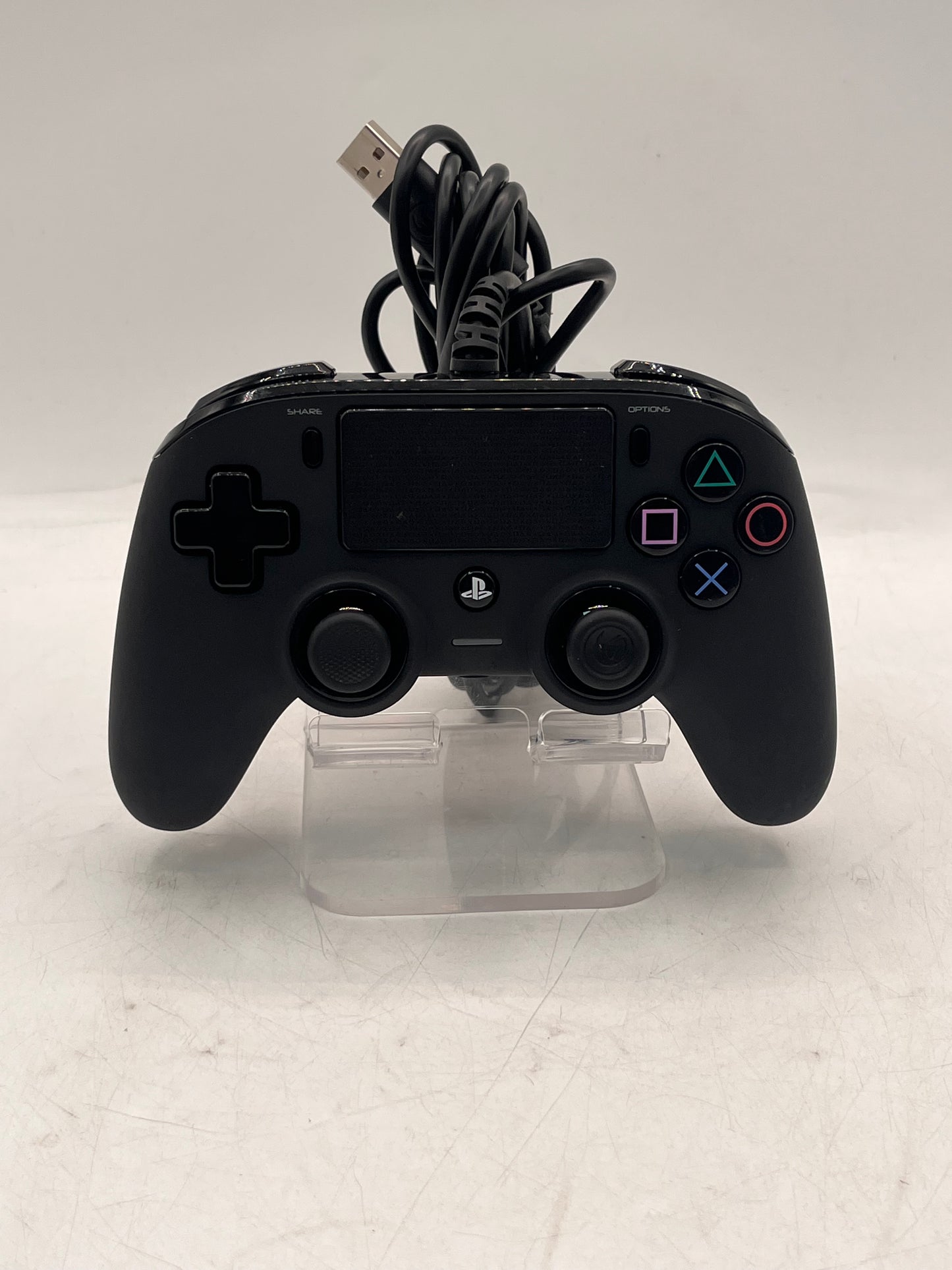 Nacon Wired Controller for PlayStation 4 PS4 and PC - Black