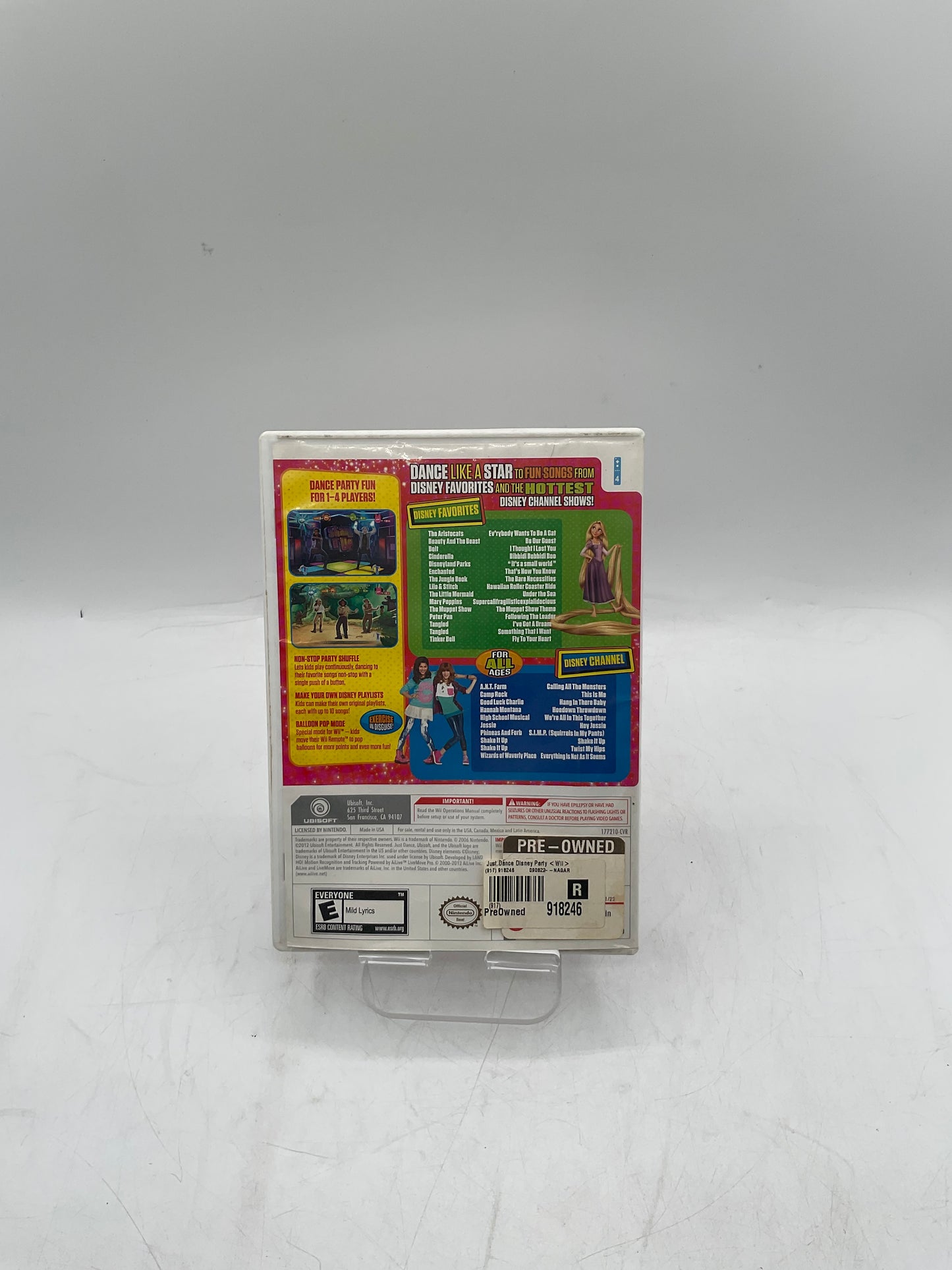 Nintendo Wii RVL 101 Video Game Console w/ Games - White