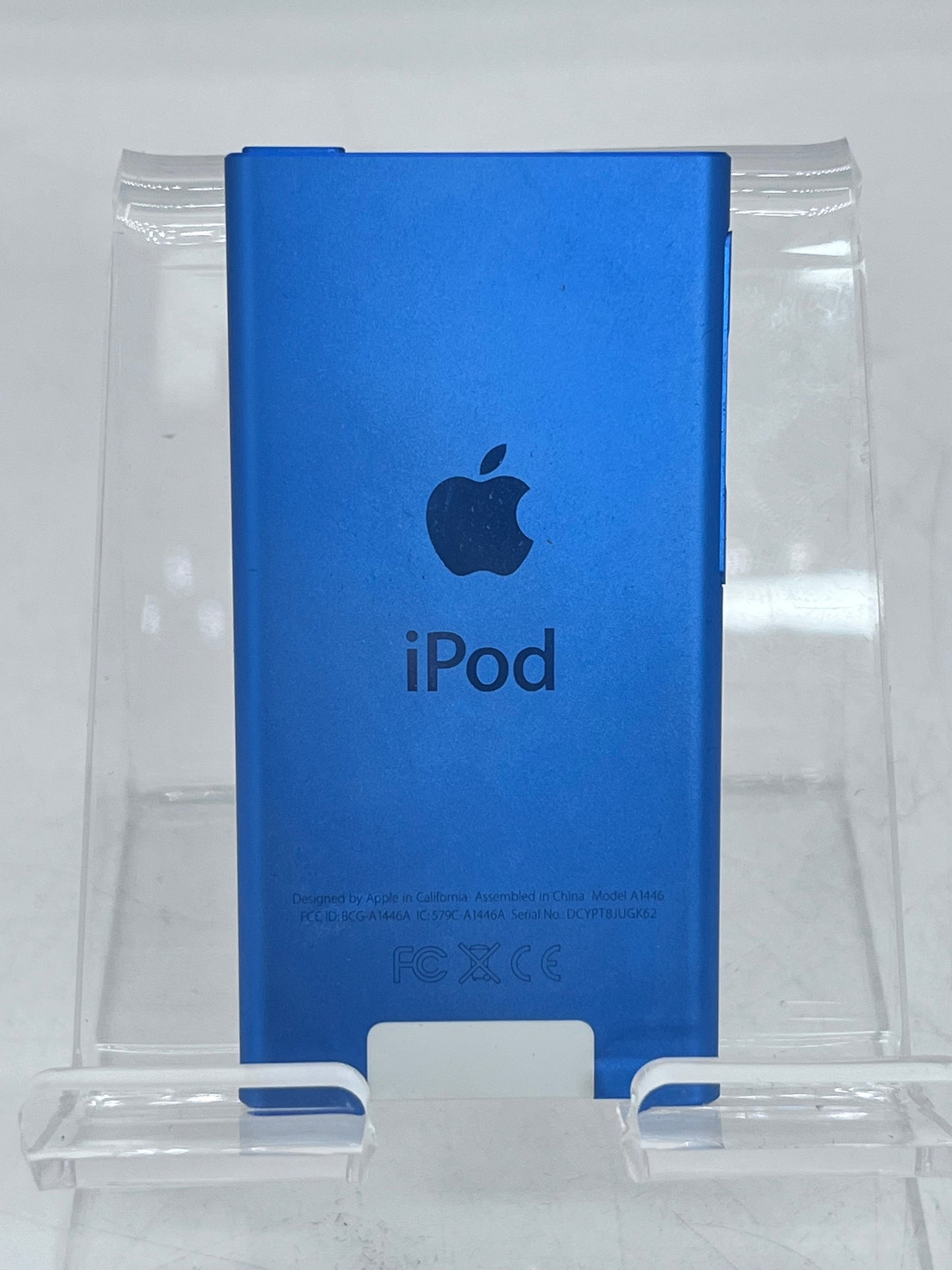 Apple iPod Nano 7th Generation Blue A1446A 16GB MP3 Player with Touch Screen! Free Shipping!