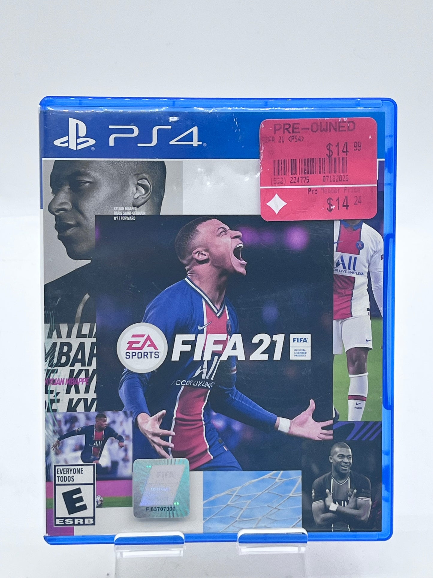 Playstation 4 FIFA 21 Video Game Case