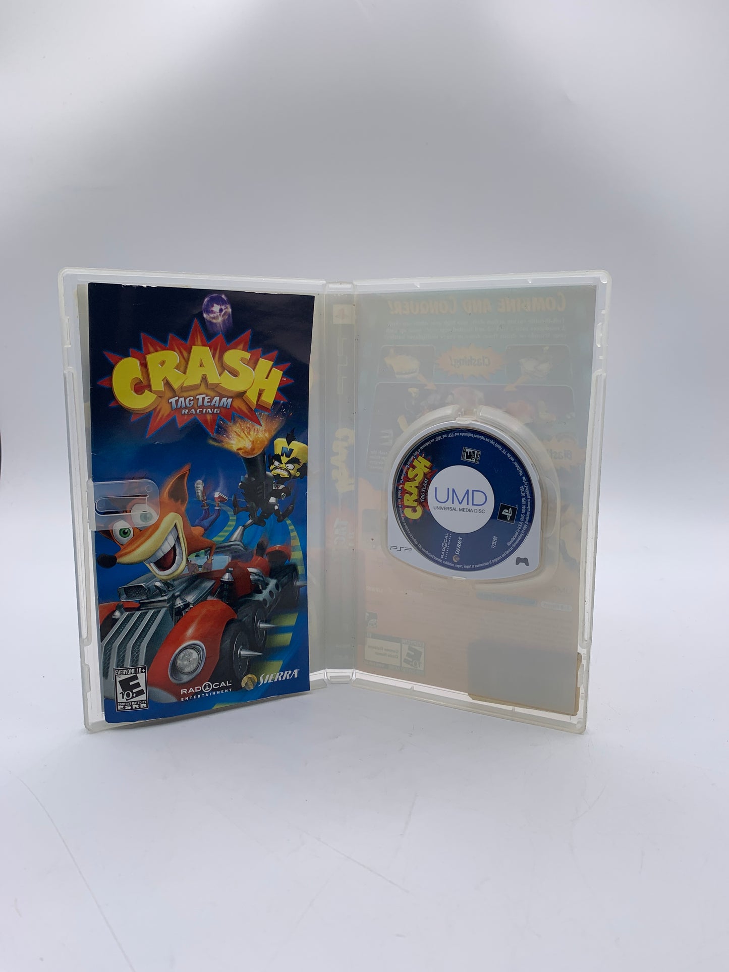 Crash Tag Team Racing - PSP - (Used with Box) - Free Shipping
