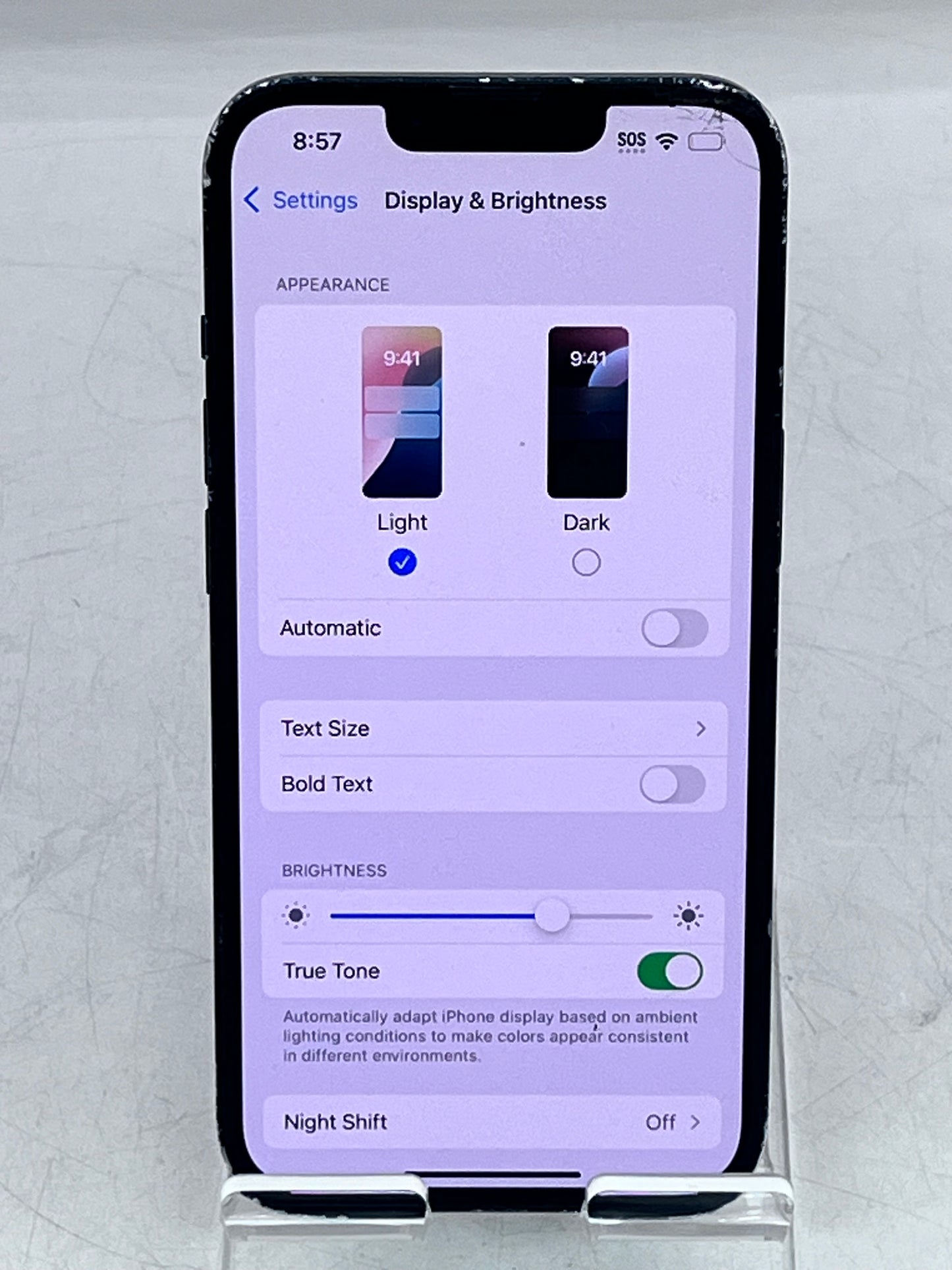 Apple iPhone 13 6.1 in A2482 MLML3LL/A 256GB Midnight Blue T-Mobile READ-  For Parts