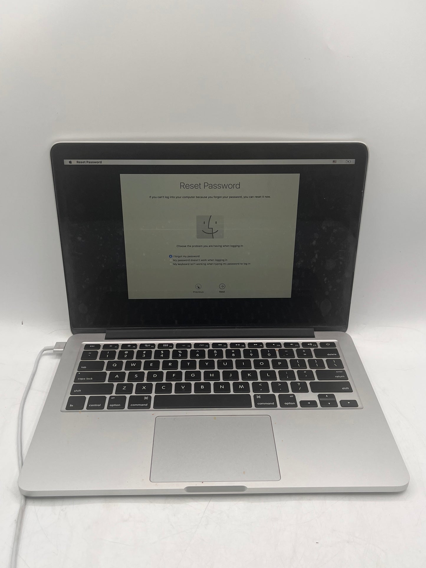 2015 Apple MacBook Pro 13" i5 16GB 512GB A1502 Silver Free Shipping PARTS READ