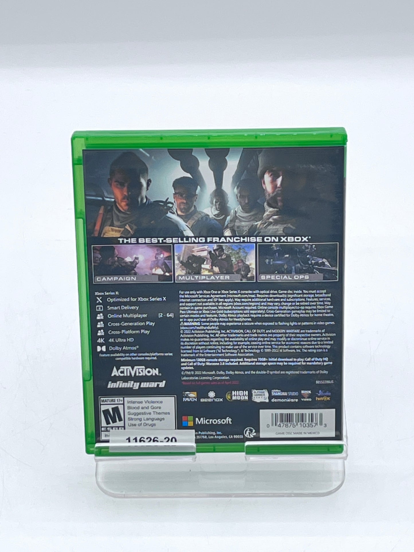 Call of Duty Modern Warfare II MW2 Xbox Series X Xbox One Cross Gen Edition
