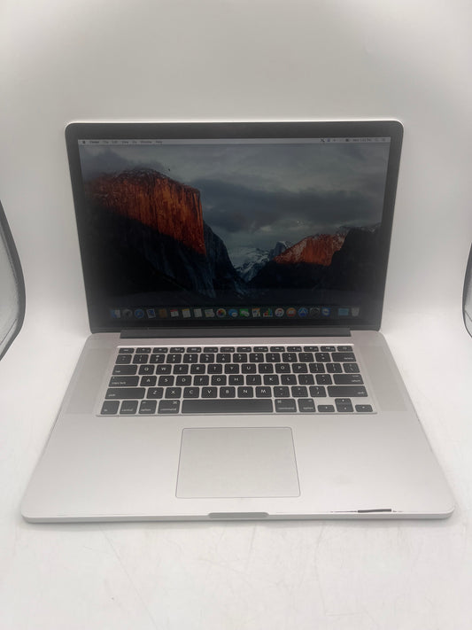 Apple MacBook Pro 15" A1398 2013 Core i7 8GB 256GB Silver