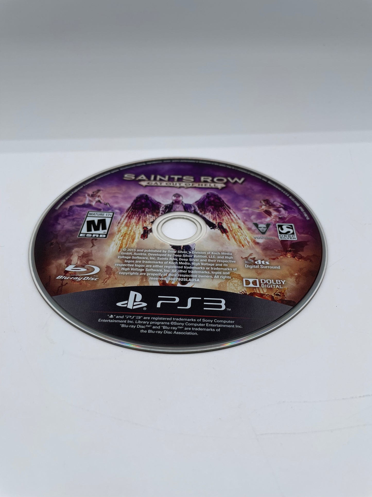 Saints Row Gat out of Hell  for PlayStation 3 - Complete with Case & Manual, Great Condition