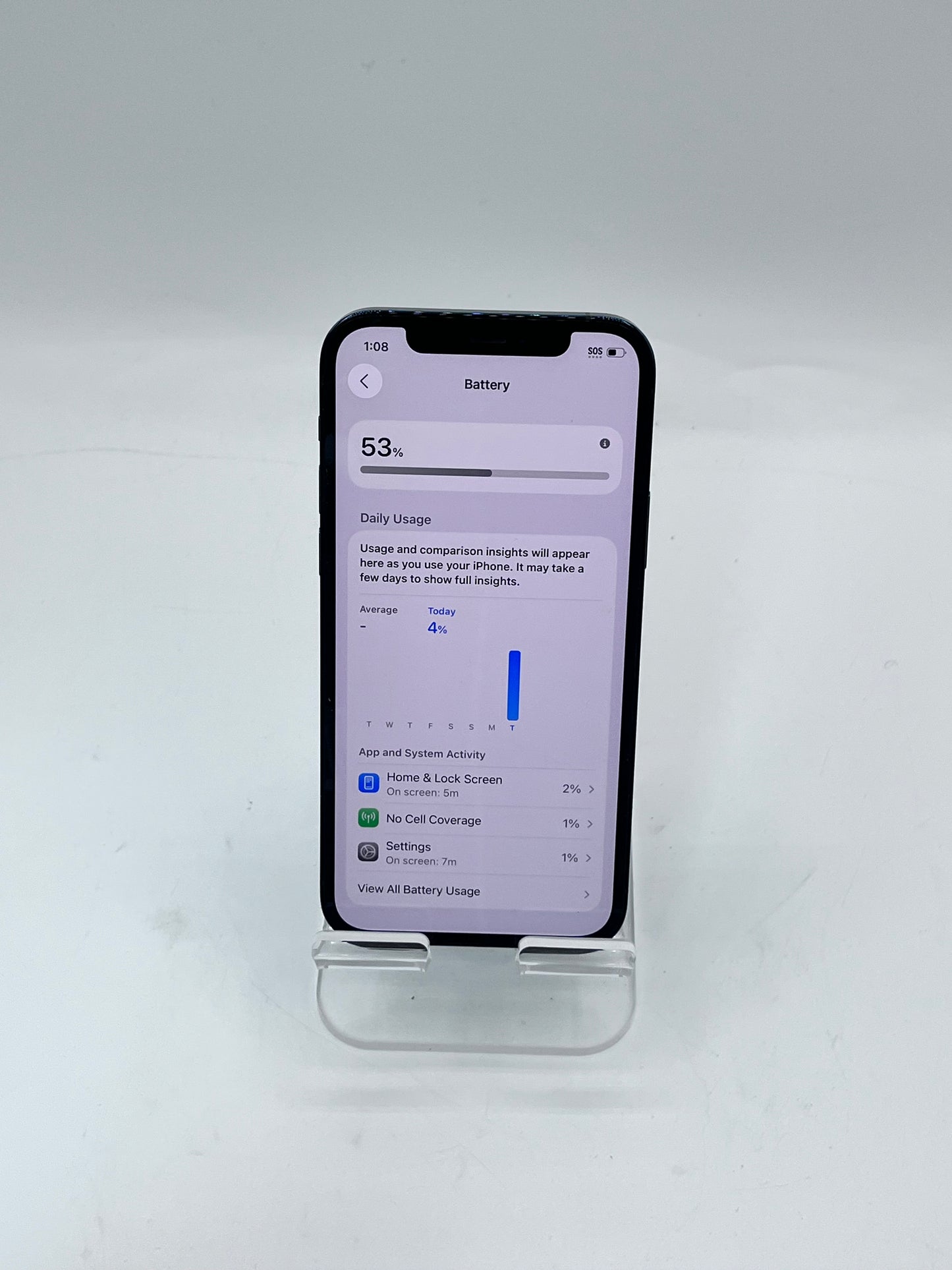 Unlocked Apple iPhone 12 Pro 128GB MGKK3LL/A A2341 BH 87% Free Shipping