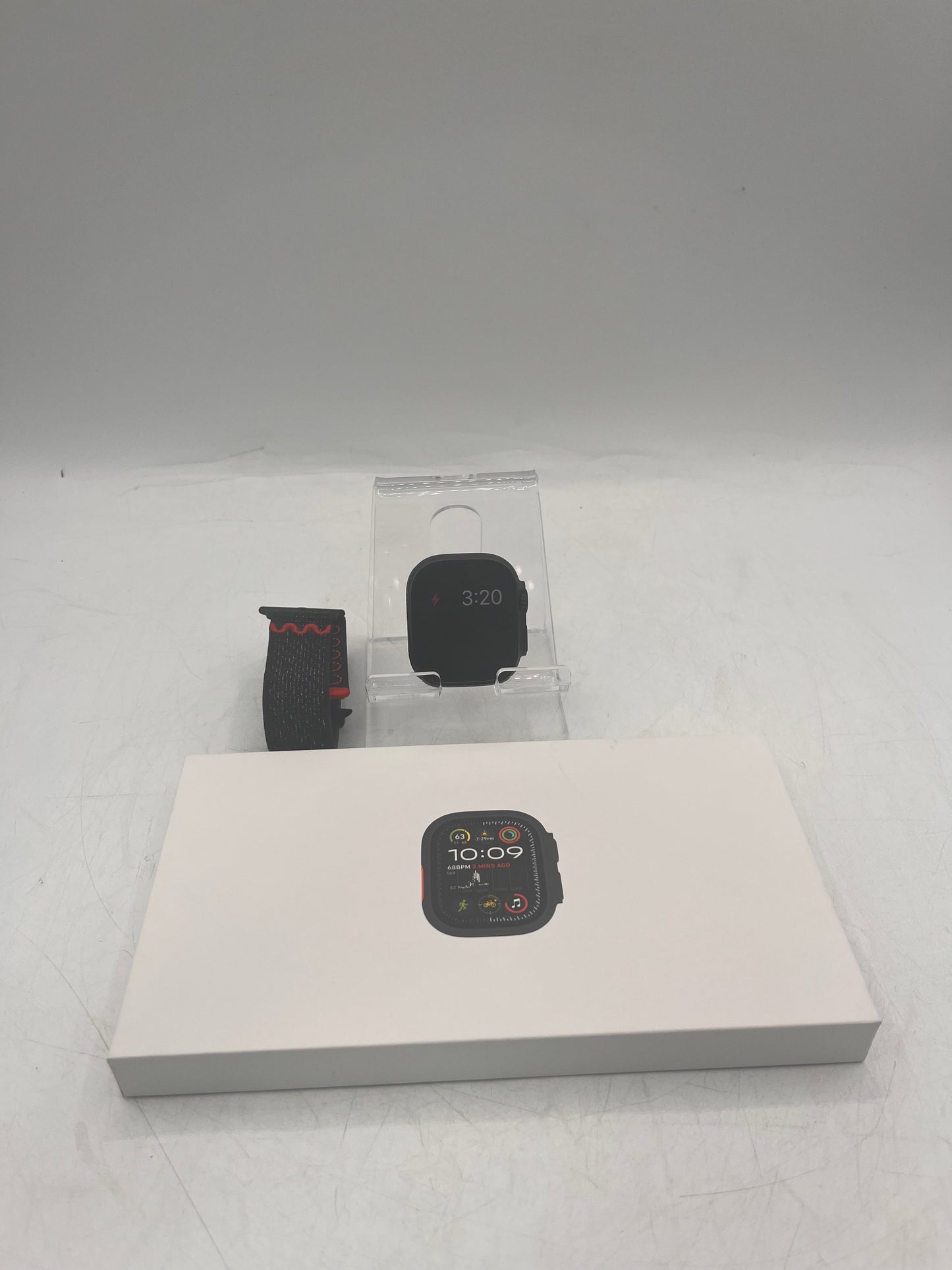 Unlocked Apple Watch Ultra 2 49mm Black Titanium A2986 99% Battery Health