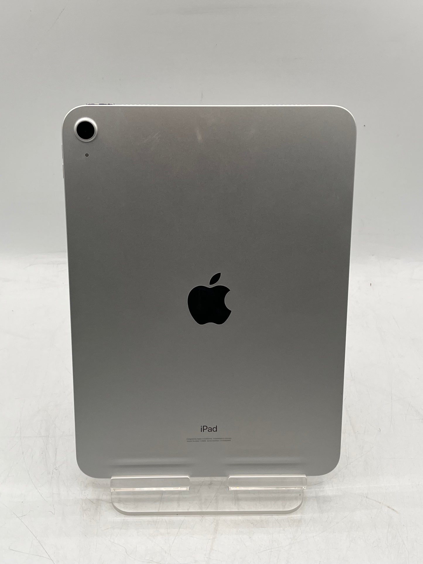 2022 Apple iPad 10th Gen A2696 MPQ03LL/A 64GB Wi‑Fi Only Tablet - Silver