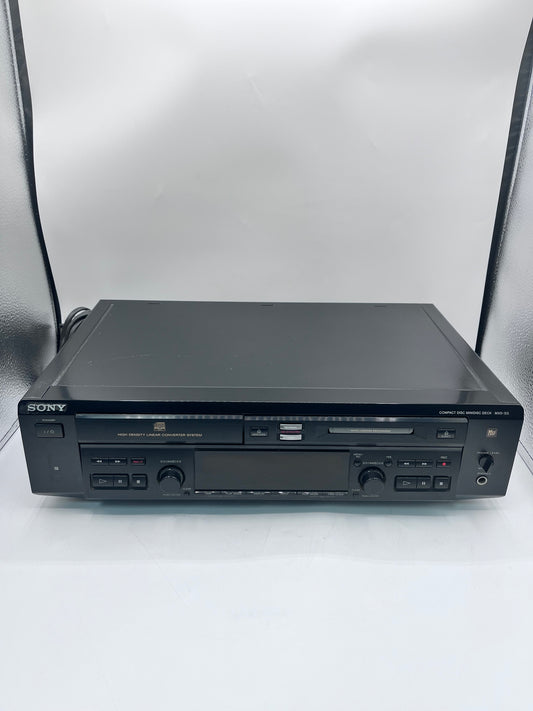 Sony MXD-D3 CD Minidisc Combo Deck (No Remote) - Tested Working!  Free Shipping