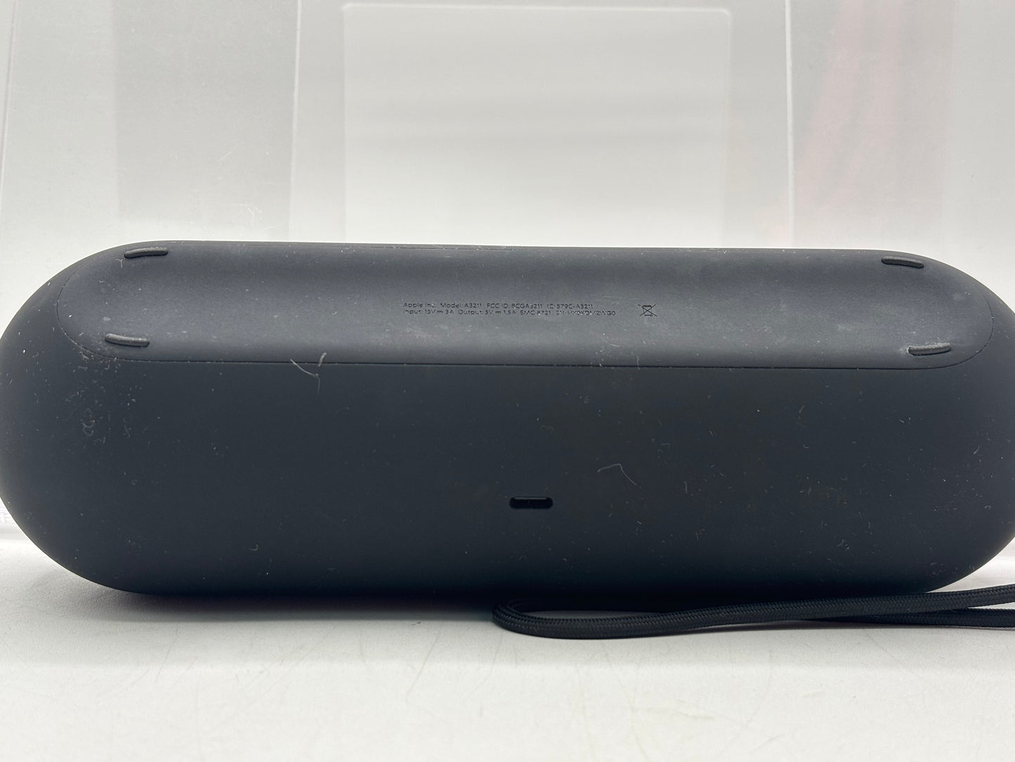 Apple Beats Pill Black Bluetooth Speaker 2024 Model A321 Tested Free Shipping
