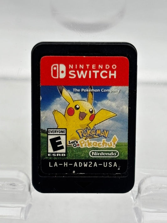 Pokemon Let's Go Pikachu!--Nintendo Switch, Tested, Free Shipping