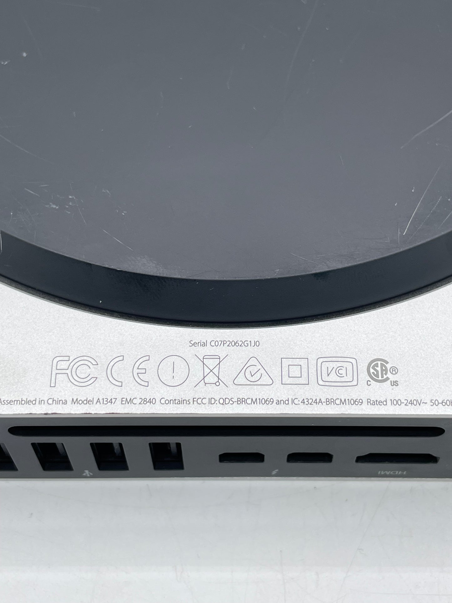 Apple Mac Mini A1347 - Silver - Core i5, 8GB 500 GB - Tested & Working