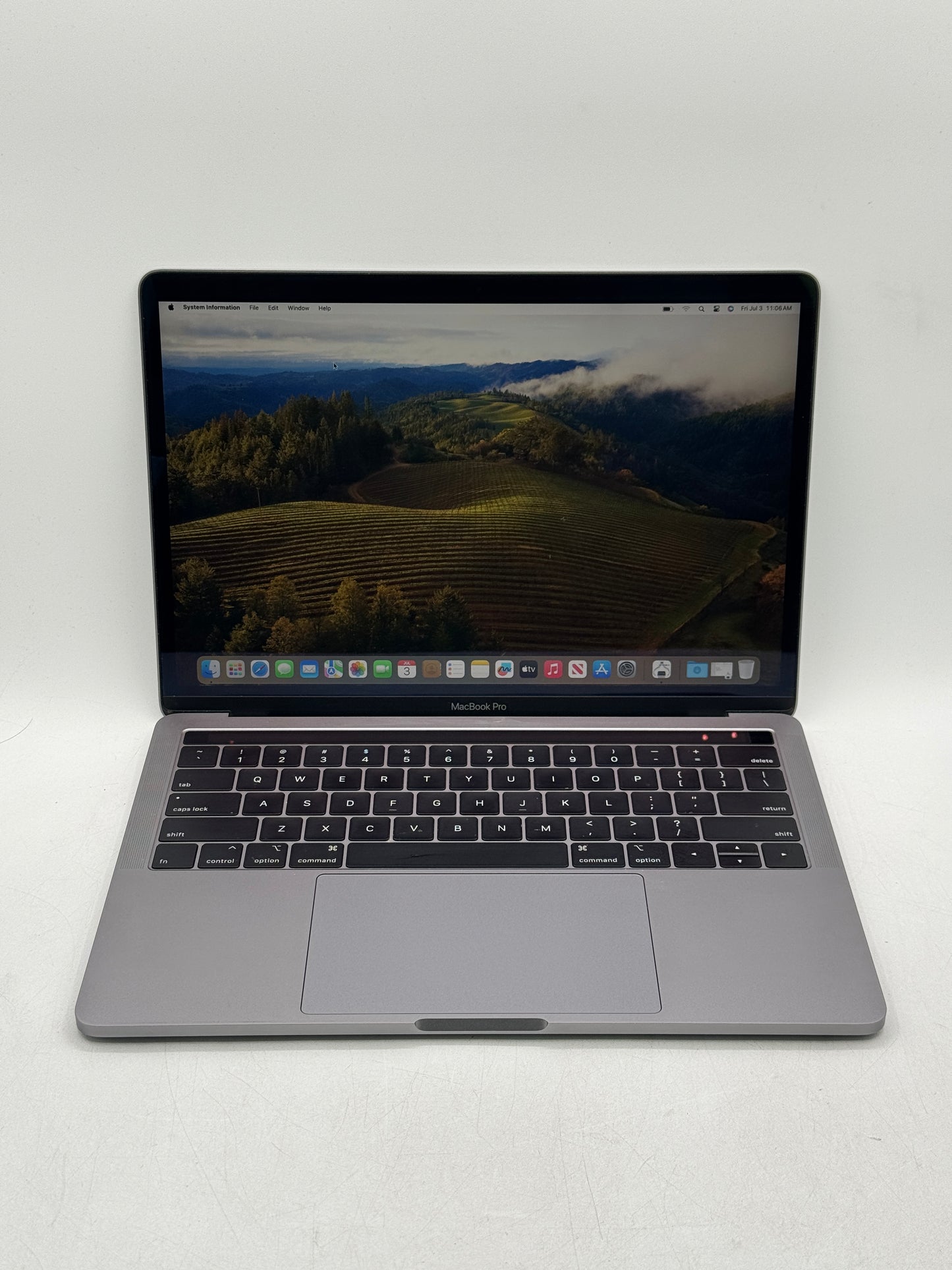 2019 Apple MacBook Pro 13" i5 8GB 128GB A2159 MUHN2LL/A Space Gray 154 Cycle Count