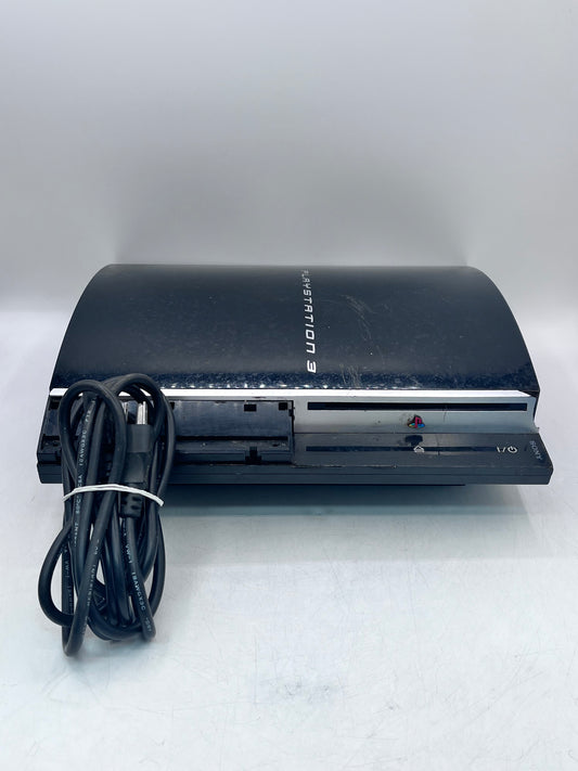 Sony PlayStation 3 Fat PS3 System Console (CECHK01)  80GB - Black - Used