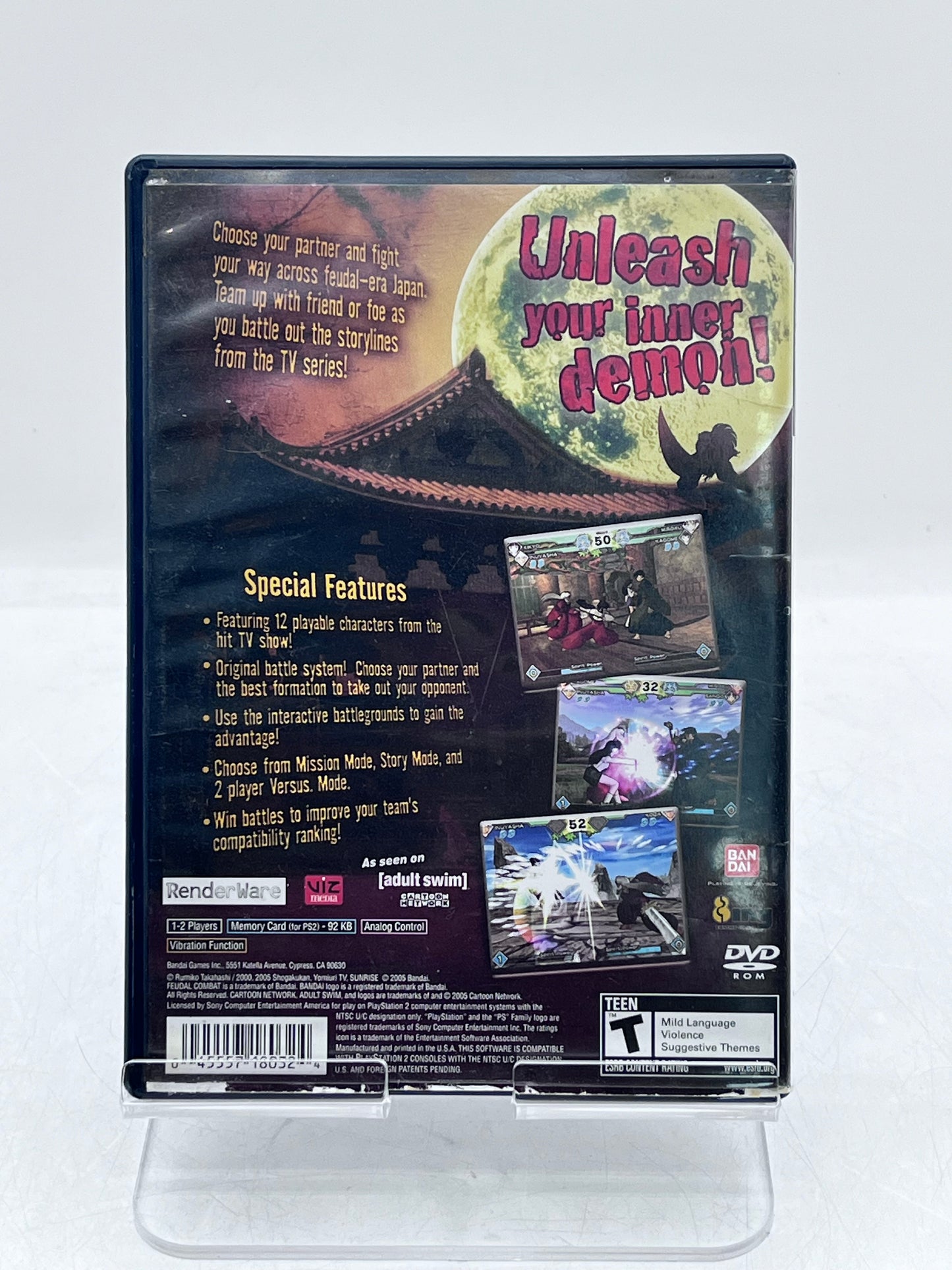 PlayStation 2 Inuyasha Feudal Combat 2005