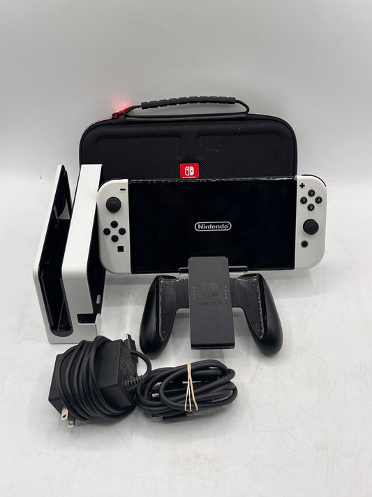 Nintendo Switch OLED (HEG-001) 2021 64GB Video Game System White