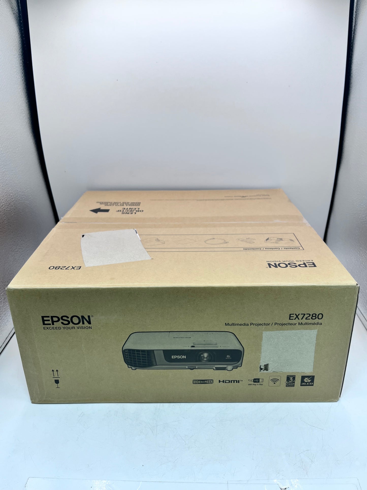 Epson Pro EX7280 Projector 4000 ANSI Lumens - White