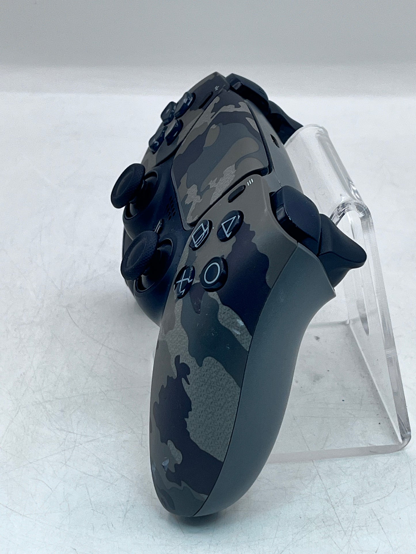 Sony Video Game Controller CFI-ZCT1W  Gray Camouflage Broken with Stick Drift