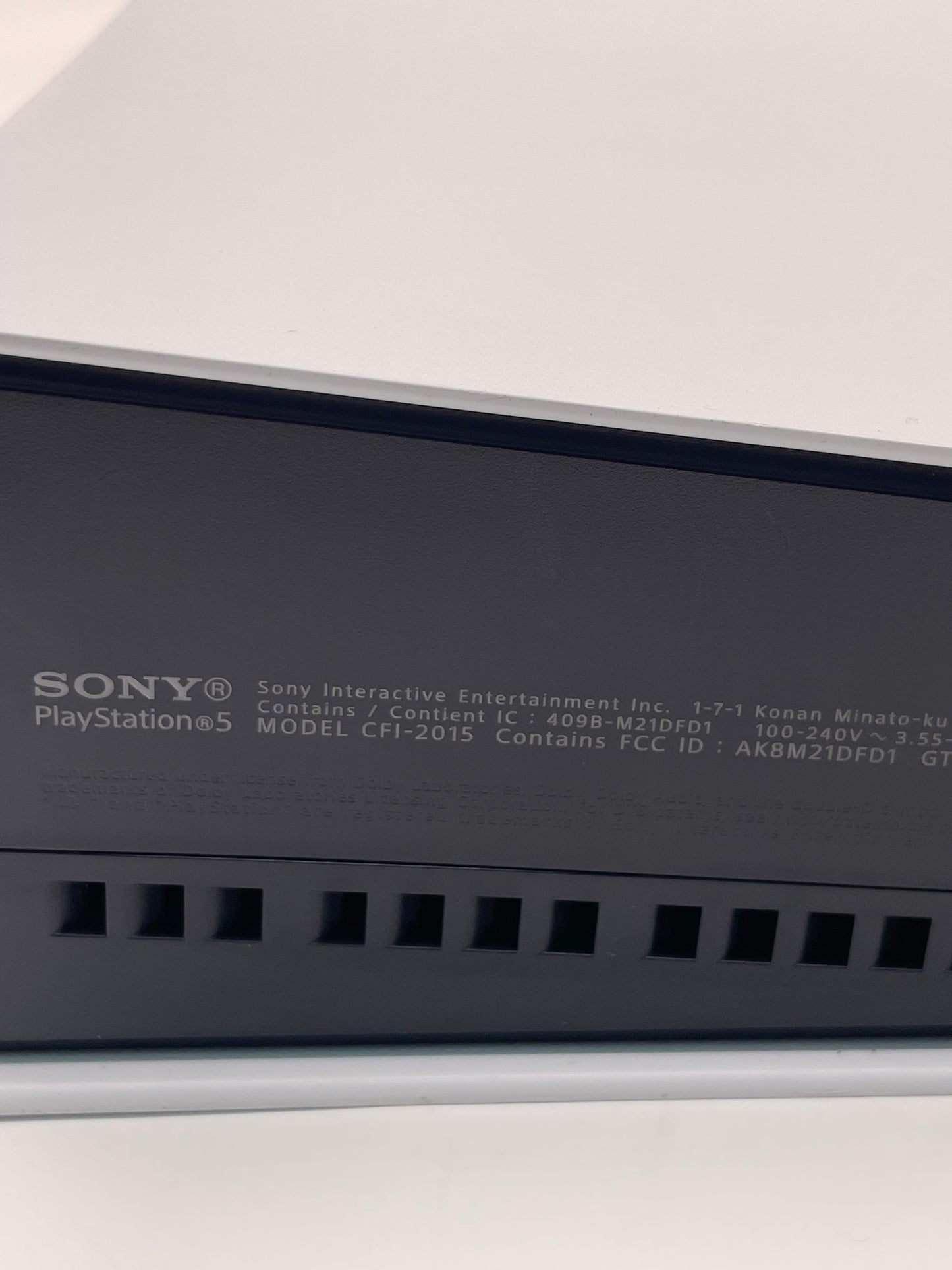 Sony PlayStation 5 Slim Digital Edition (CFI-2015) 1TB W/ Controller & Cables
