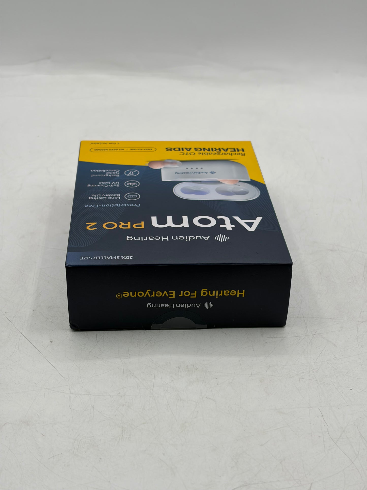 Audien Hearing ATOM PRO 2 Wireless Rechargeable OTC Hearing Aid