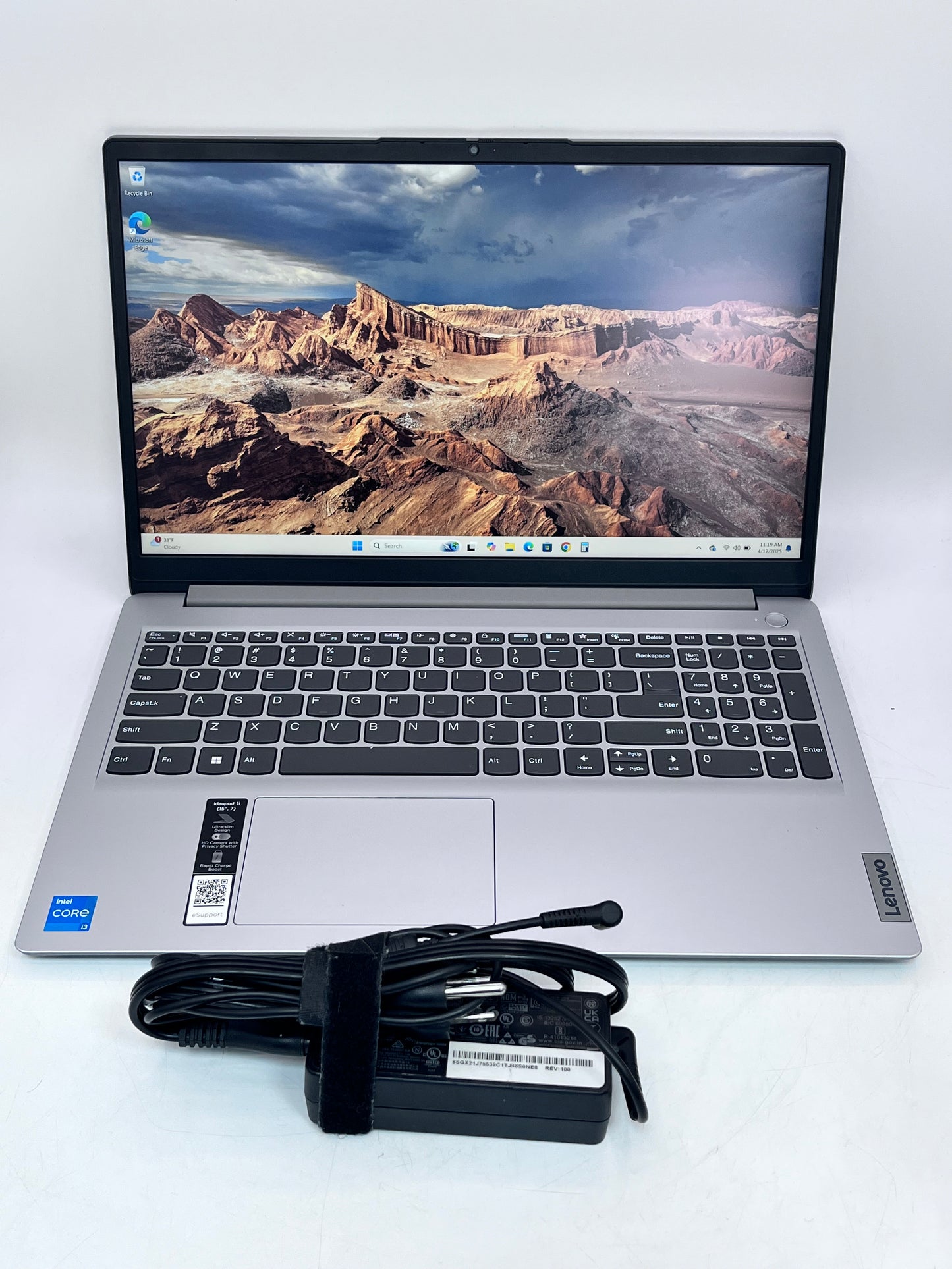 Lenovo Ideapad 1 15IAU7 15.6" i3-1215U 1.2GHz 8GB RAM 256GB SSD
