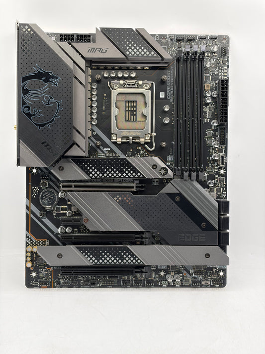 MSI MPG Z690 EDGE WIFI DDR4 LGA 1700 ATX Intel Motherboard Tested & Working