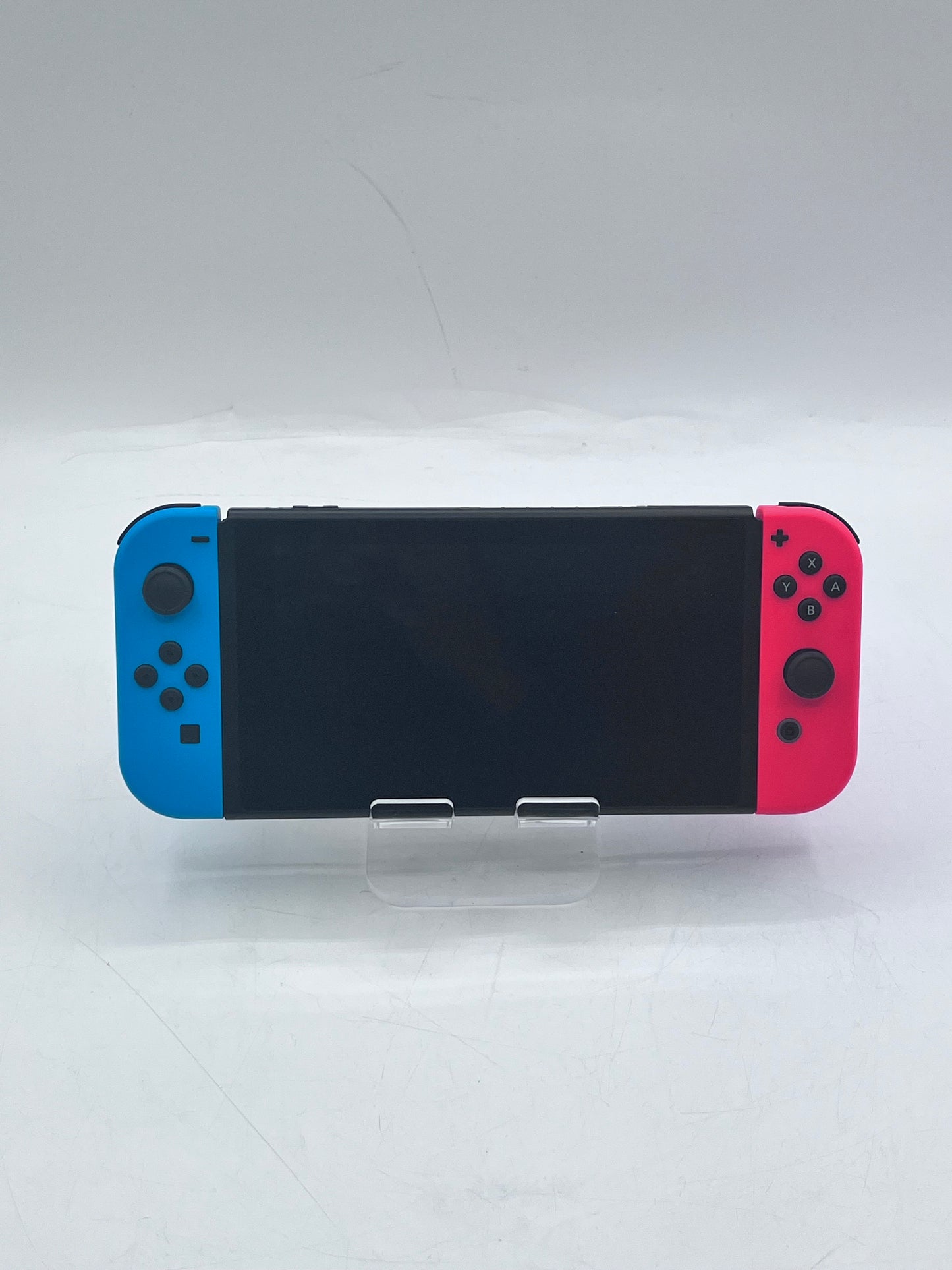 Nintendo Switch V2 Game Console (HAC-001(-01) w/ OEM Blue/Red Joycon)