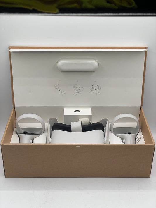 Meta Oculus Quest 2 128GB Virtual Reality Headset - White