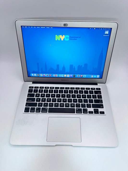 Apple Macbook Air 13" A1466 2017 Core i5 256GB Laptop Silver READ