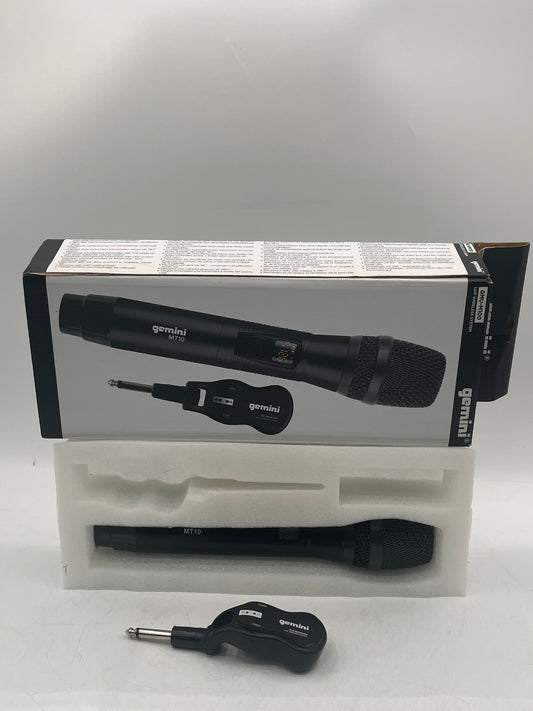 Gemini GMU-M100 Wireless Microphone System - Black