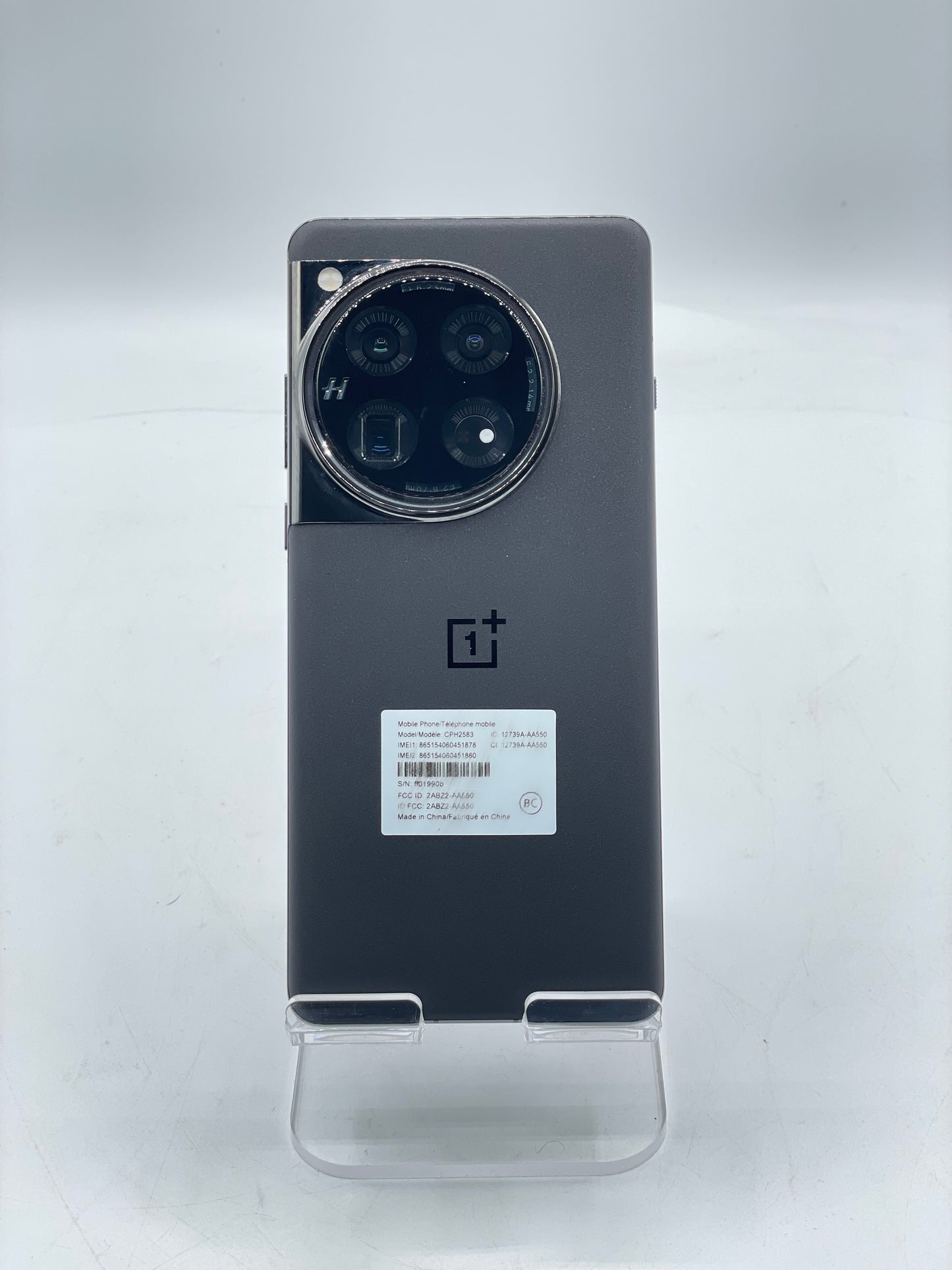 Unlocked OnePlus 12 - 512 GB - CPH2583 - Silky Black Smartphone