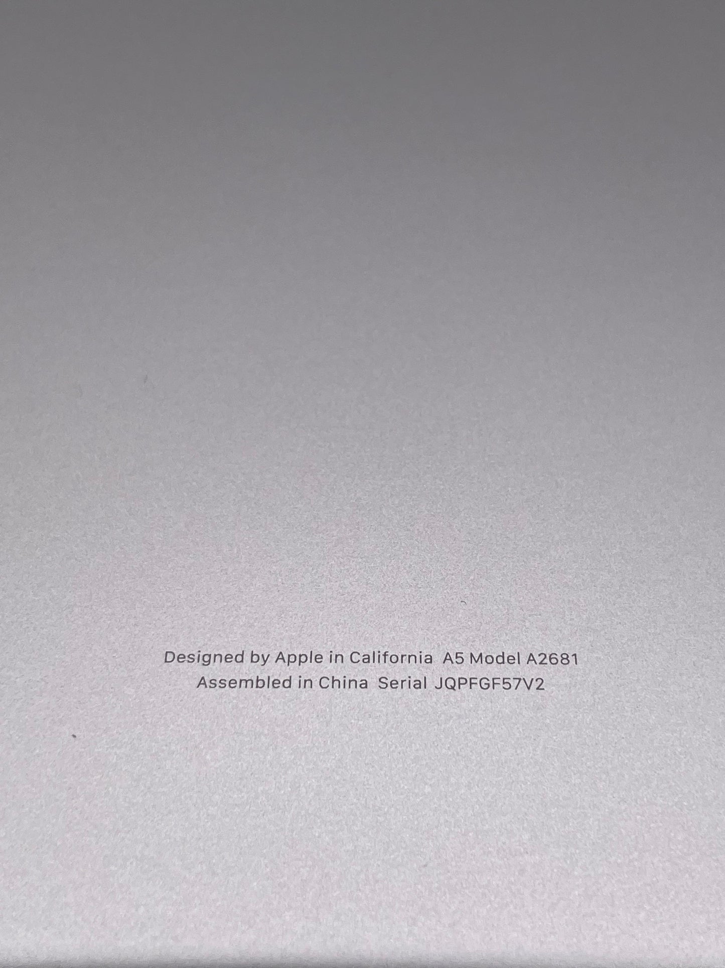 2022 Apple MacBook Air 13.3" 8C M2 8C GPU 16GB 256GB A2681 REMOTELY MANAGED 12CC