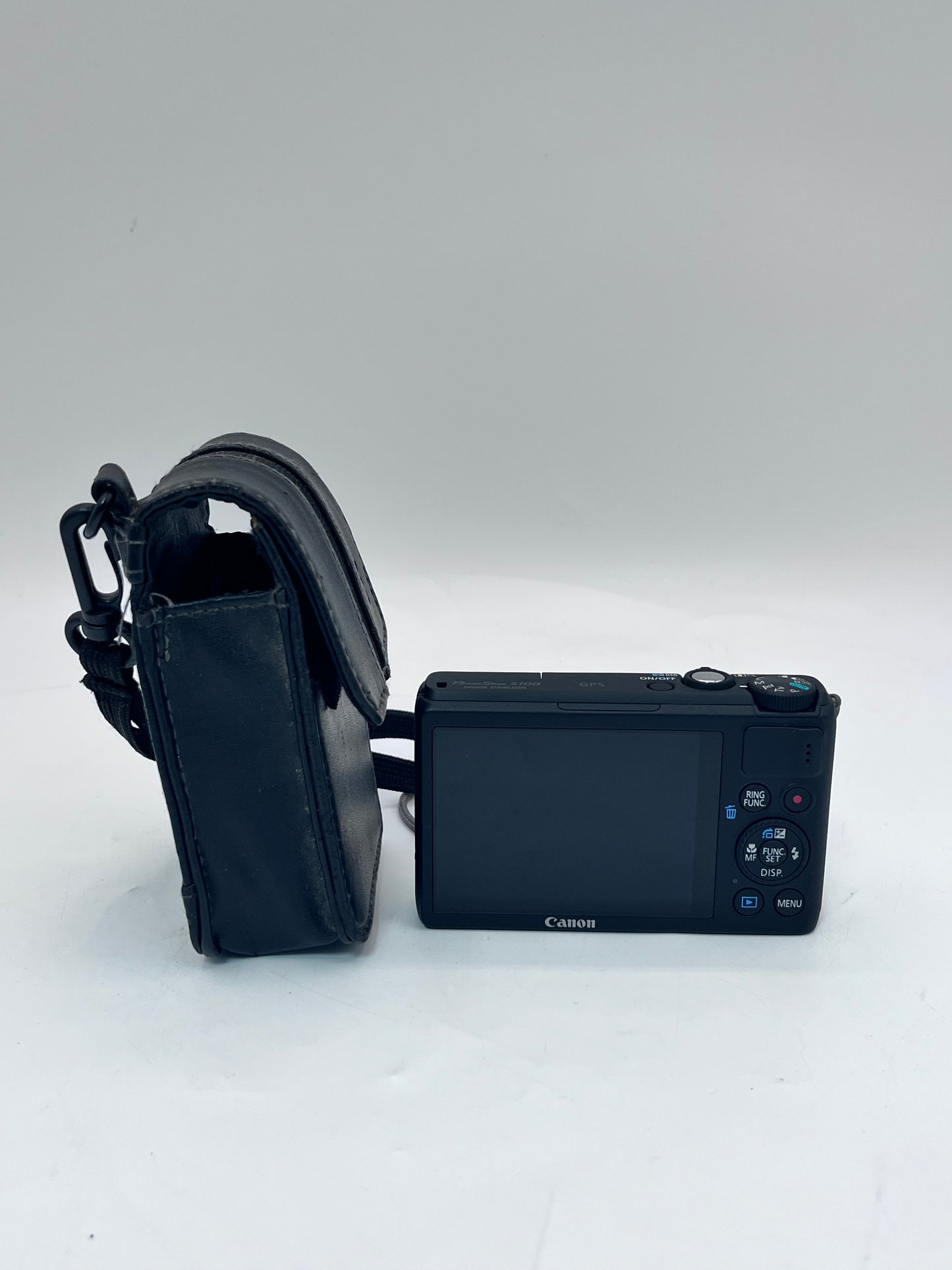 Canon POWERSHOT S100 Digital Camera with Carrying Bag - Black