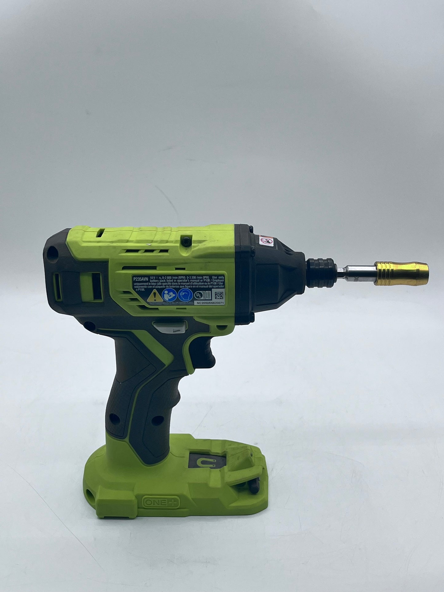 Ryobi P235AVN One+ 18V 1/4" Lithium Cordless Impact Driver Tool Only