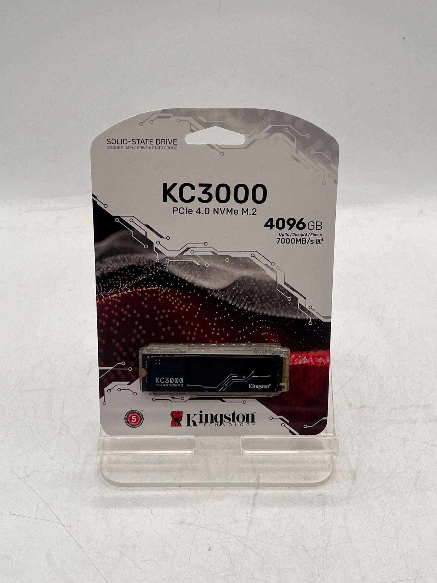 Kingston KC3000 4TB M.2 2280 PCIe 4.0 x4 NVMe 3D TLC