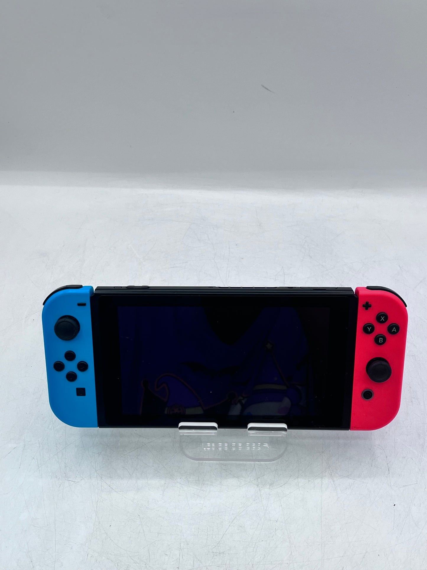 Nintendo Switch Handheld Console Neon Blue and Neon Red Joy-Con Tested HAC-001