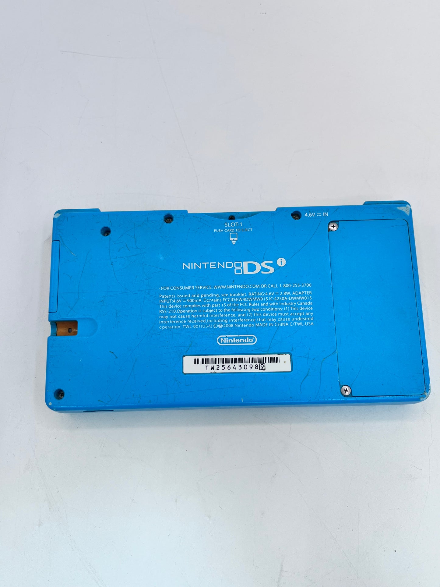 Nintendo DSi TWL-001 2008 Video Game System Blue
