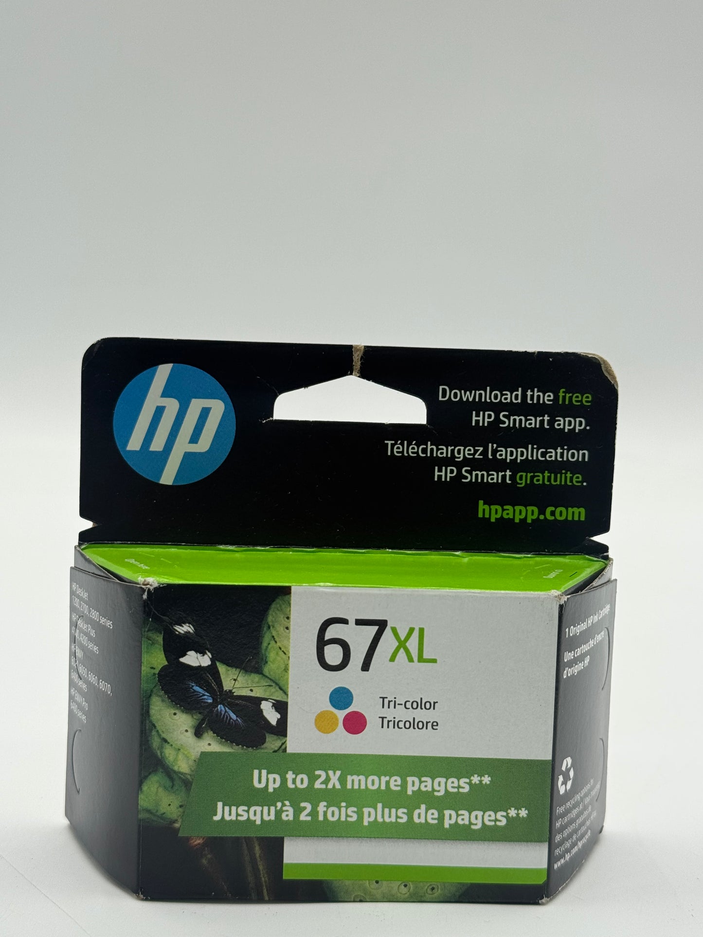 HP 67XL Multi-Colored Printer Ink Cartridge