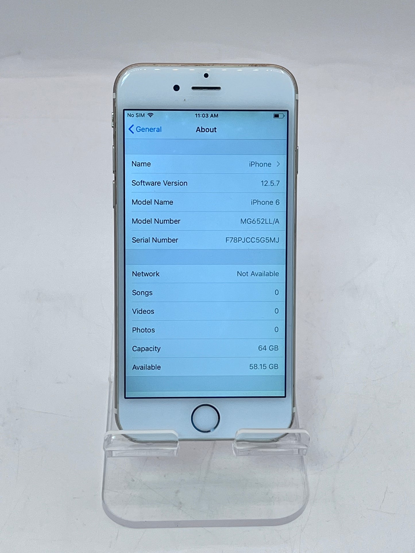 Unlocked Apple iPhone 6 MG652LL/A A1549 4.7" 64GB - Rose Gold