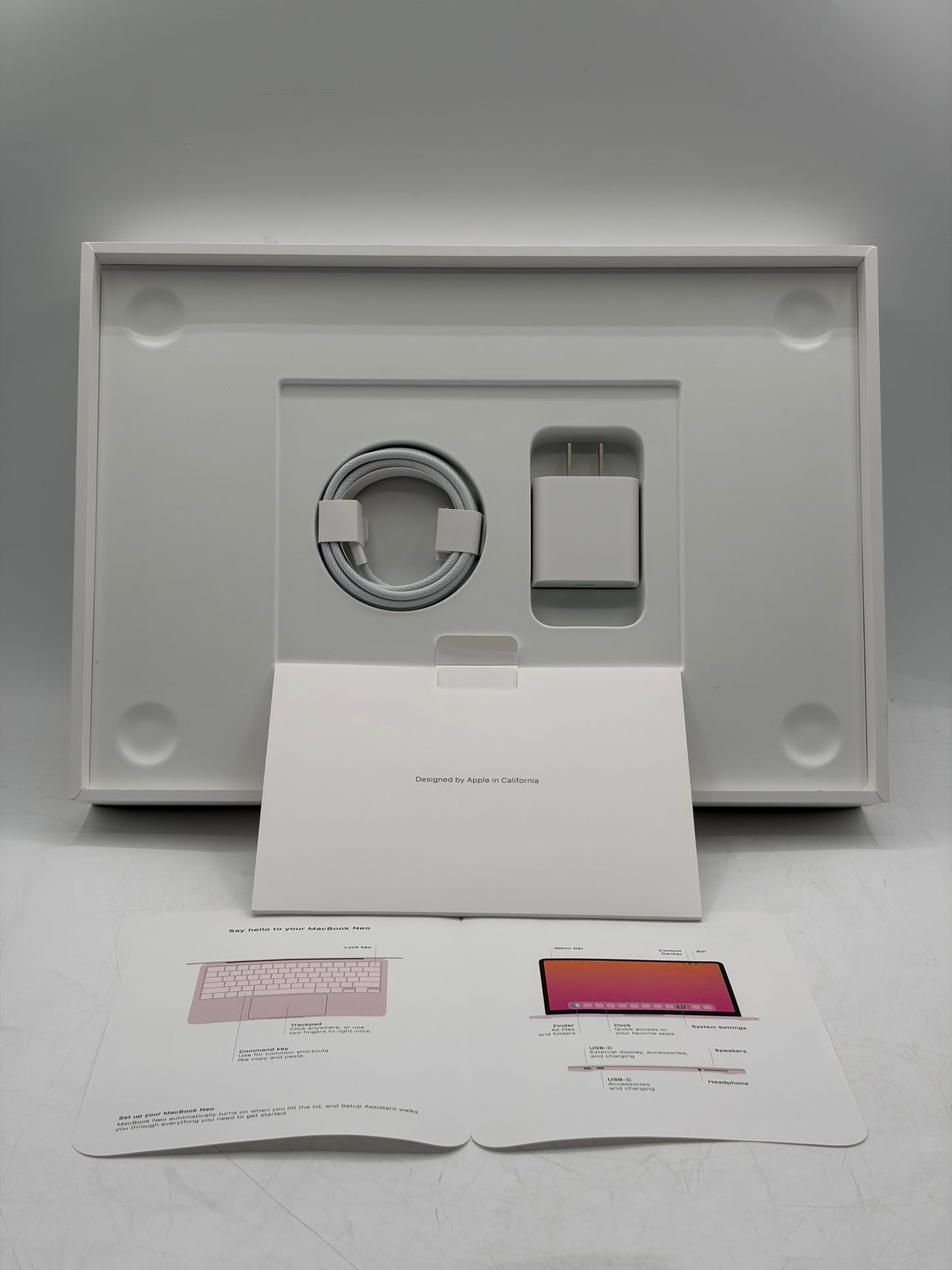 2026 Apple MacBook Neo 13" Pink A18 Pro 8GB 256GB 0 Cycle Count