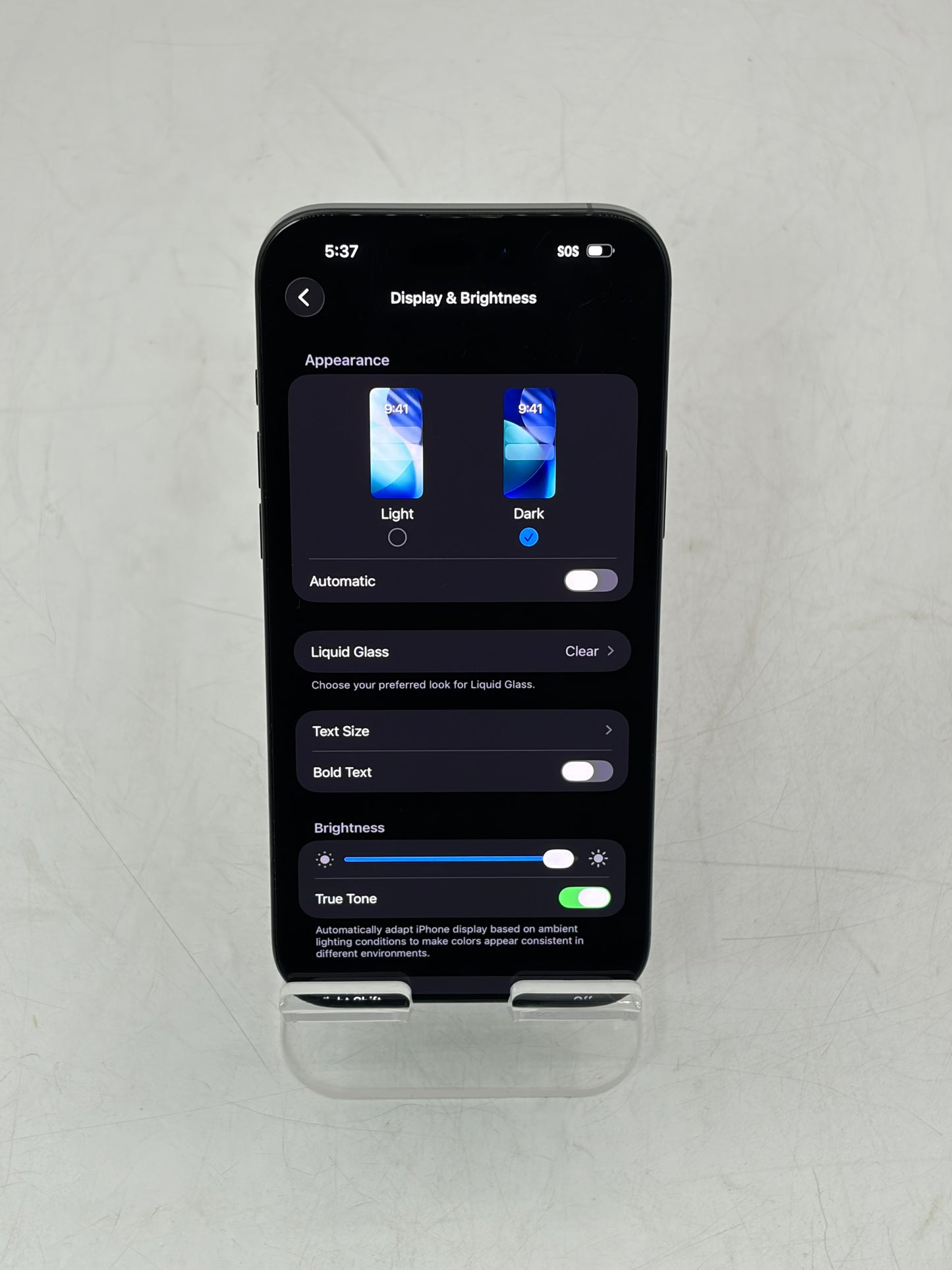 Unlocked Apple iPhone 16 Pro Max 256GB A3084 MYW33LL/A Black 92% Battery Health